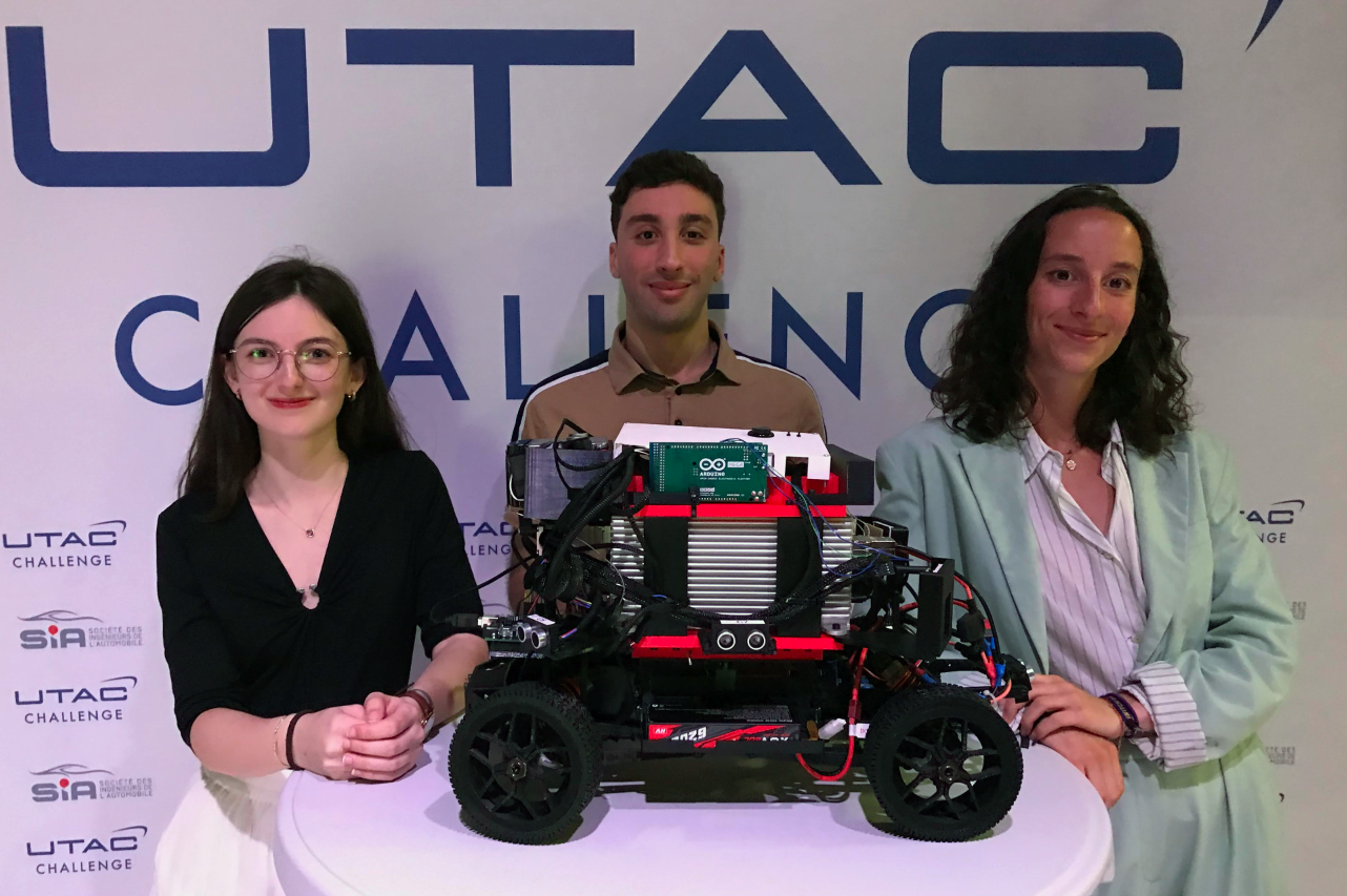 Véhicules du futur : ESEO gagne le Challenge UTAC
