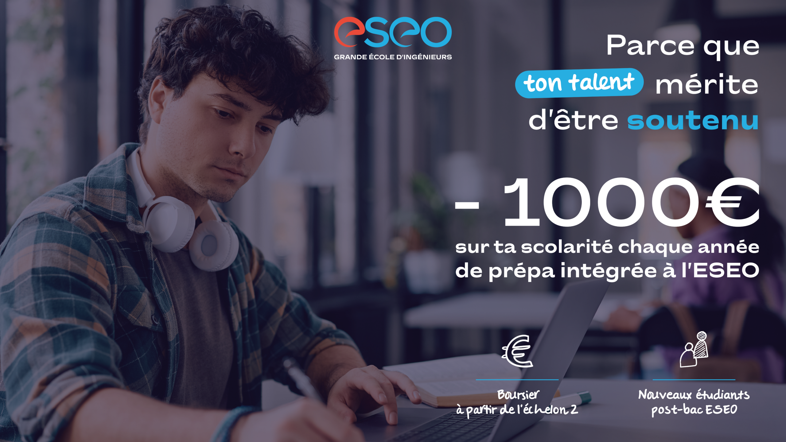 Phase complémentaire Parcoursup : une bourse exceptionnelle pour intégrer la prépa ESEO