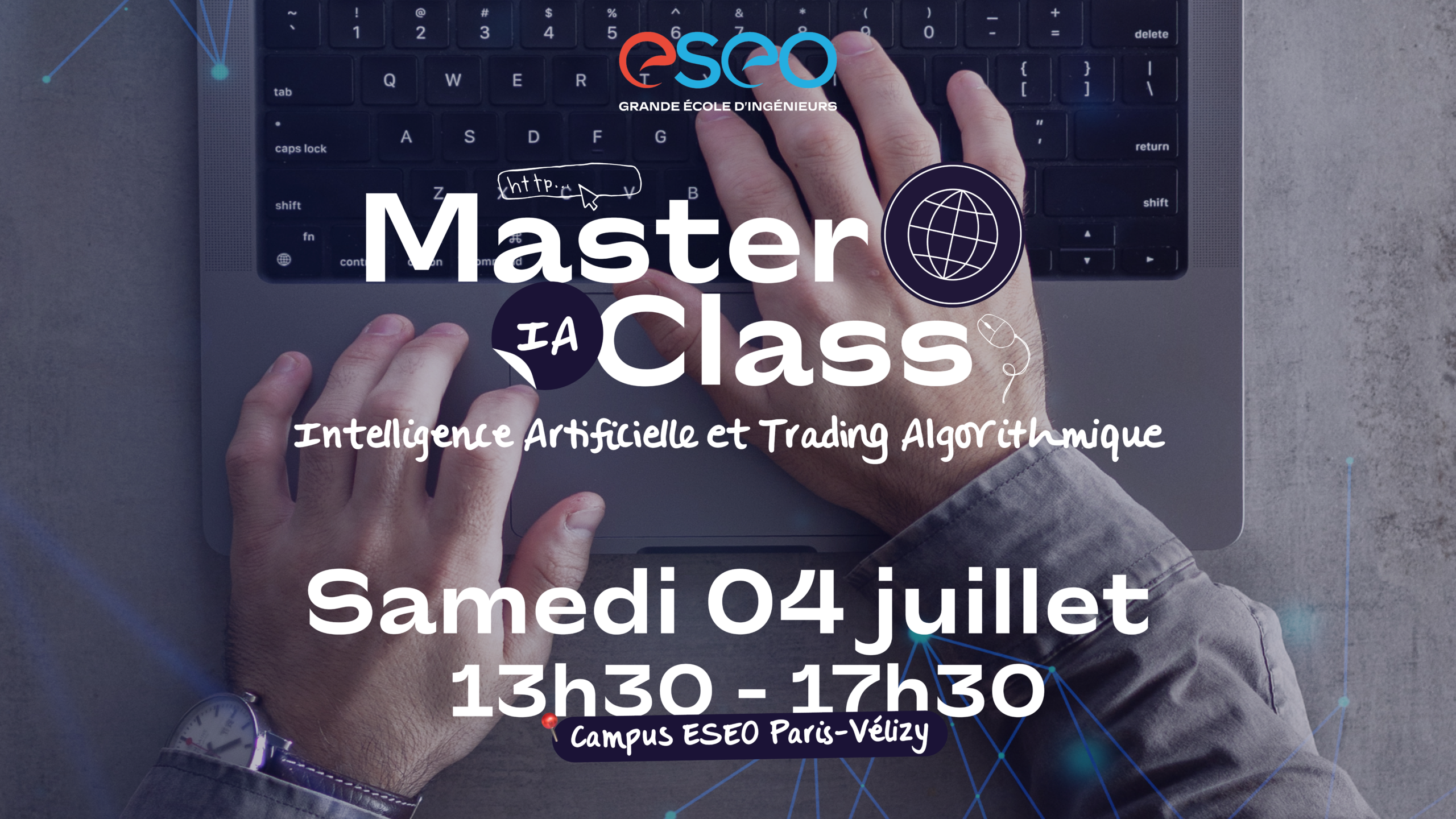 Intelligence Artificielle & Trading Algorithmique : participez à la Master Class de l&rsquo;ESEO Paris-Vélizy