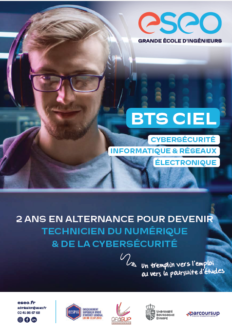 BTS CIEL ALTERNANCE ESEO DIJON